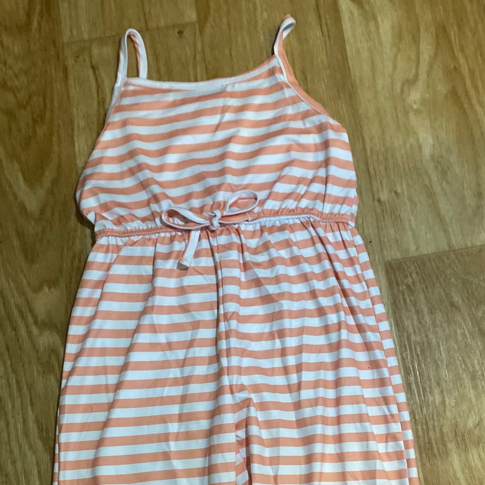 Peach stripped jumper